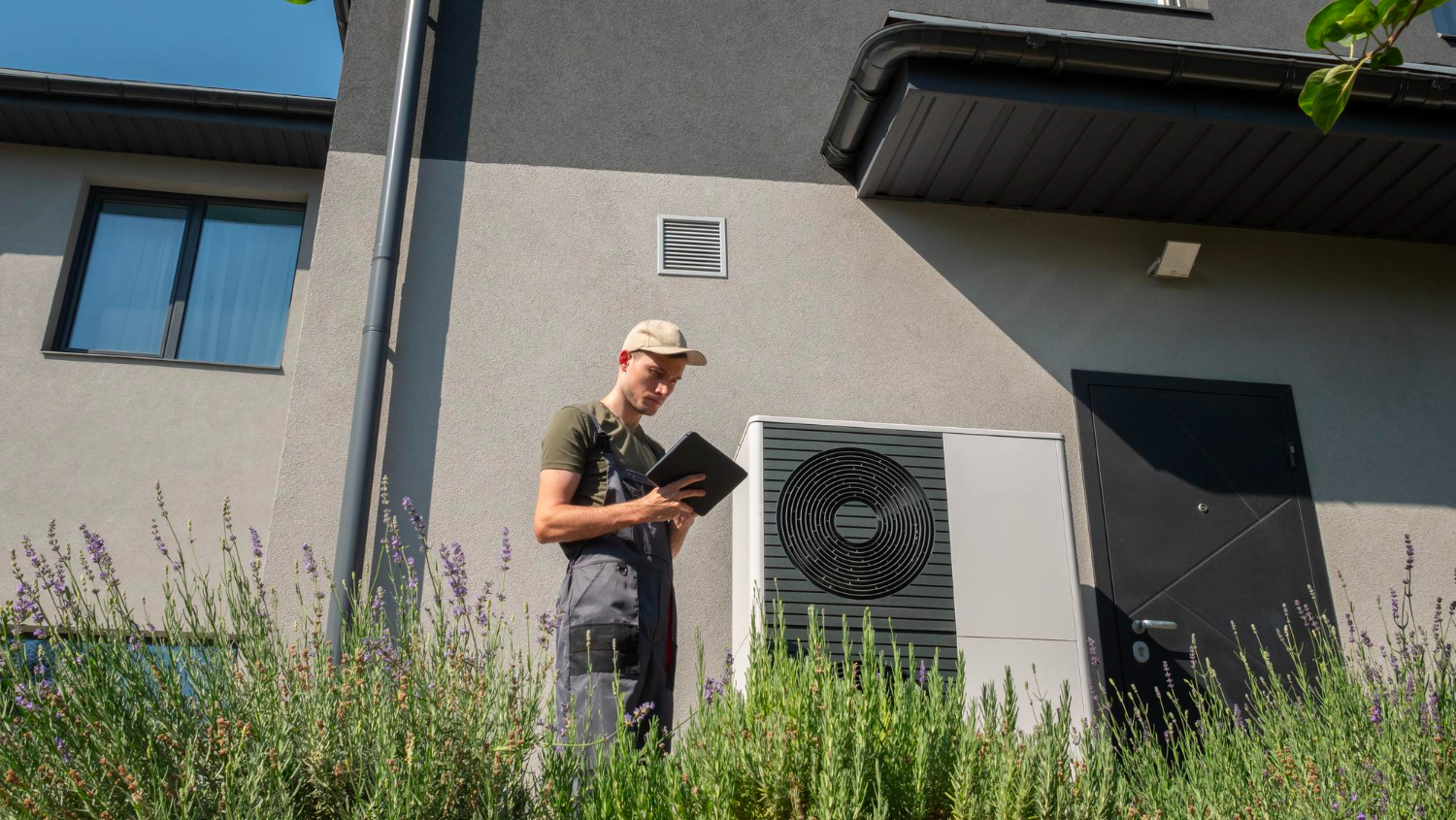 heat pump installation